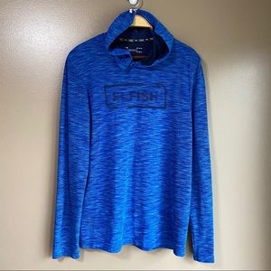 Under Armour Fish Fishing hoodie iso-chill shirt